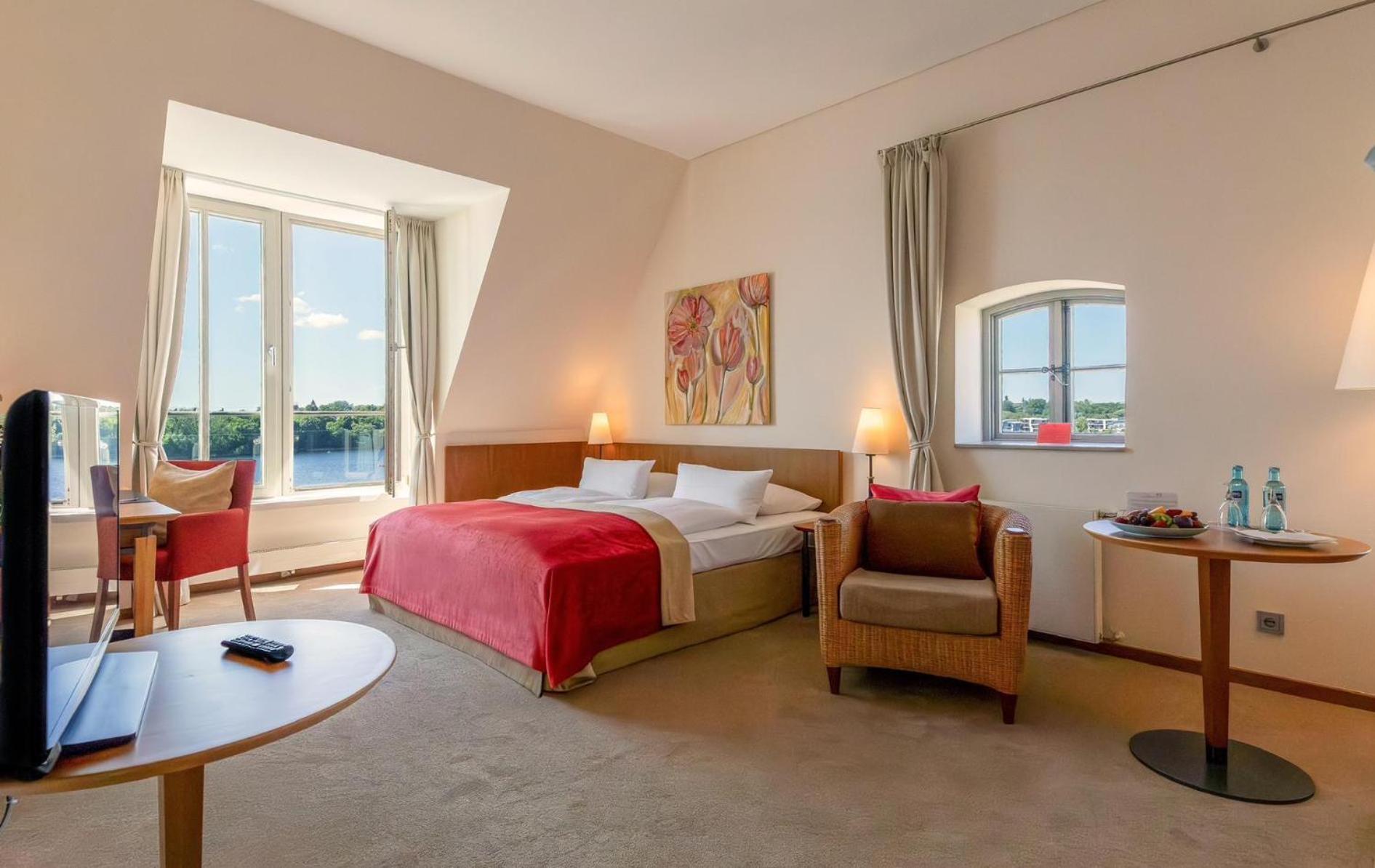 Hotel Speicher Am Ziegelsee Шверин Стая снимка