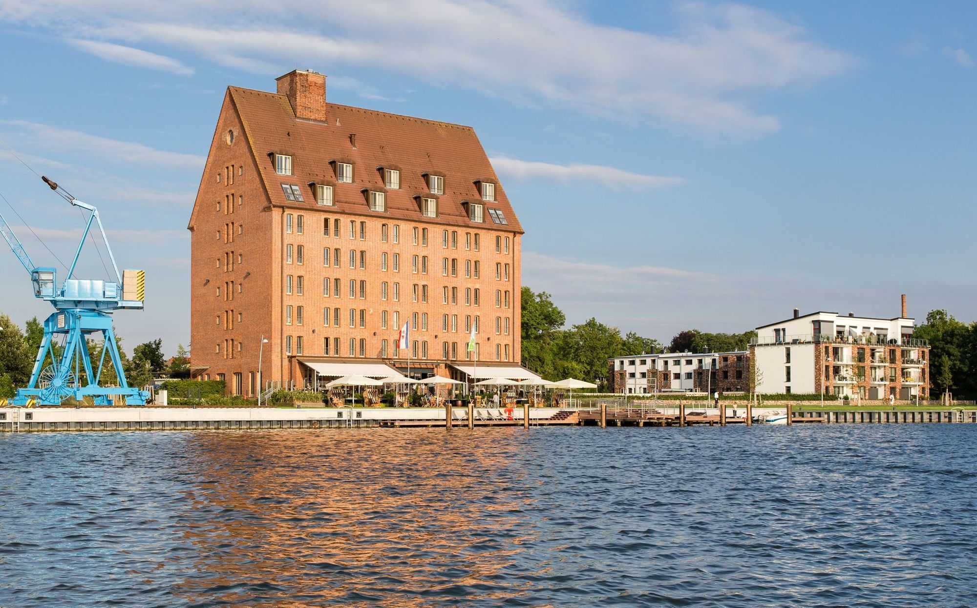 Hotel Speicher Am Ziegelsee Шверин Екстериор снимка