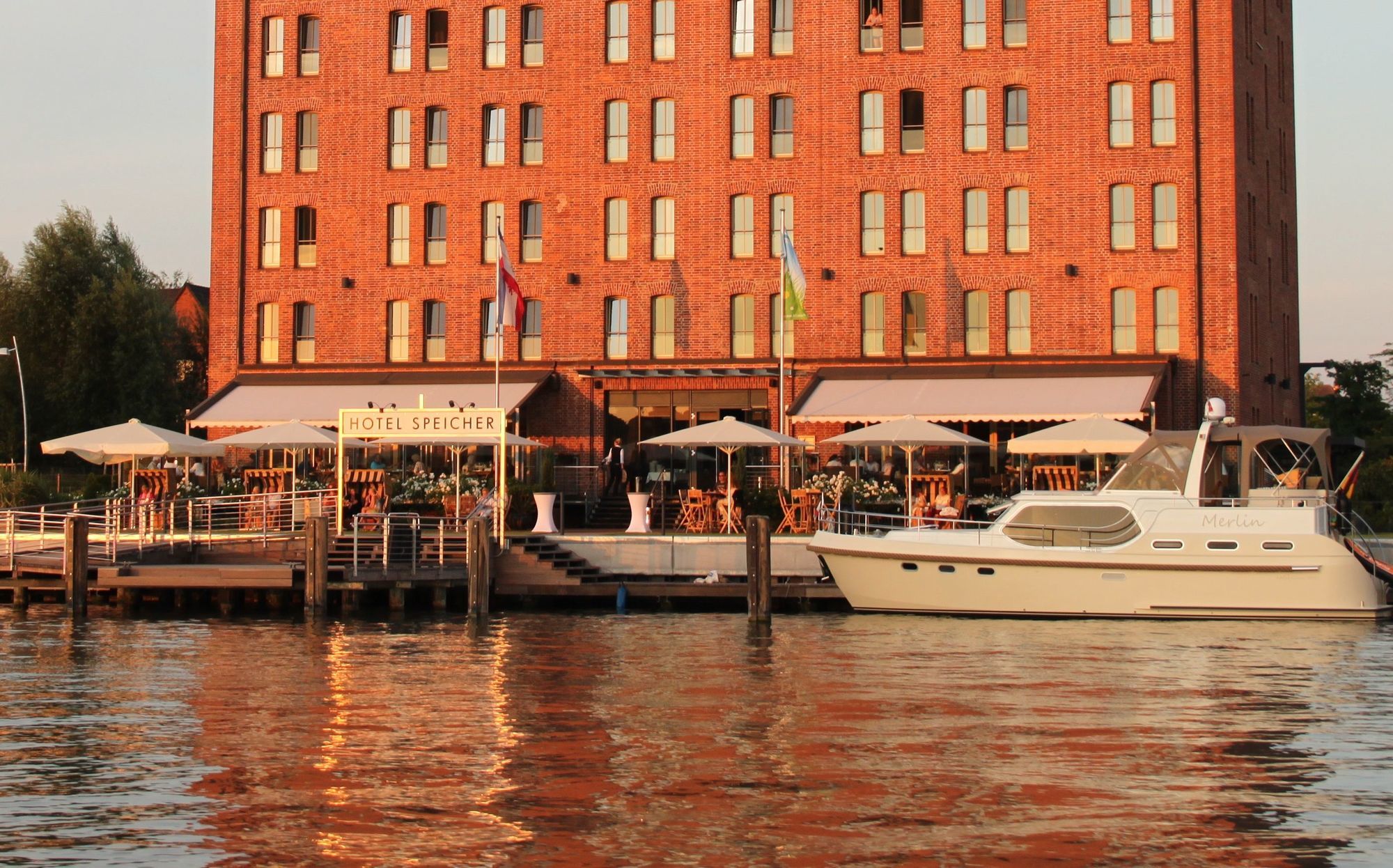 Hotel Speicher Am Ziegelsee Шверин Екстериор снимка
